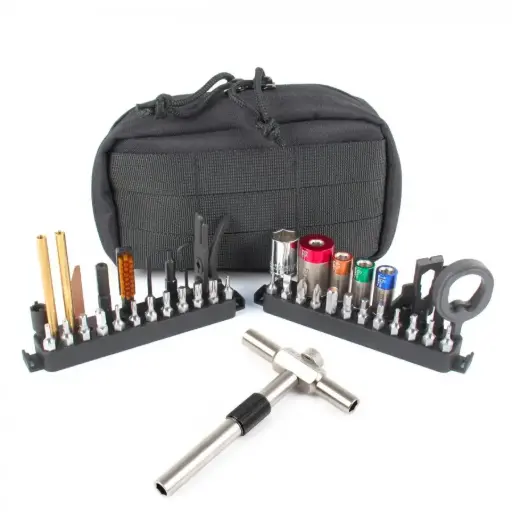 Fix It Sticks the Works Combination Gun Field Maintenance, 4 Torque Limiters & Modular T-Drive Wrench